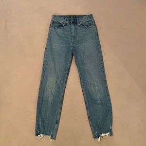 Abercrombie Ankle Straight Jeans